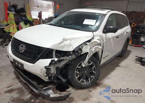 2019 Nissan Pathfinder Sl из США, поврежденный, VIN 5N1DR2MMXKC654579